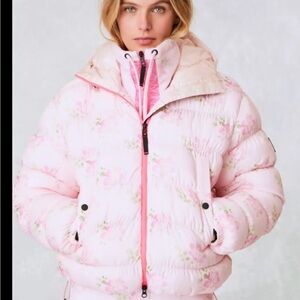 Bogner X LoveShackFancy Rosetta Ski Jacket LoveShackFancy Bogner Rosetta New